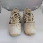 Adidasi dama Adidas 40 , piele , alb maro - imagine 5