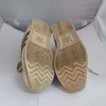 Adidasi dama Adidas 40 , piele , alb maro - imagine 2