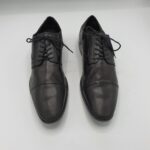 Pantofi barbati  Oxmox 46 , piele , negru - imagine 2