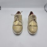 Pantofi dama Long Time 37 ,imitatie de piele , auriu - imagine 2