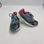 Adidasi copii Skechers 30 , material textil , gri