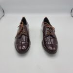 Pantofi dama  Jenny 39 , imitatie de piele , visiniu - imagine 2