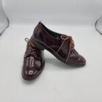 Pantofi dama  Jenny 39 , imitatie de piele , visiniu