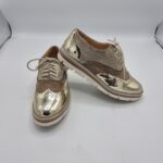 Pantofi dama  37 , imitatie de piele , auriu