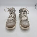 Adidasi copii UGG 33 , piele intoarsa , gri - imagine 2