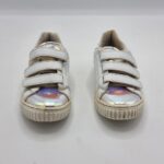 Adidasi copii 33 ,imitatie de piele , alb - imagine 2