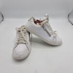 Adidasi dama 37 , imitatie de piele , alb
