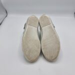 Tenisi dama 41 , piele intoarsa , argintiu - imagine 4