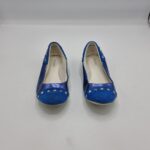 Balerini dama Graceland 32 , imitatie de piele , albastru - imagine 2