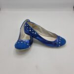 Balerini dama Graceland 32 , imitatie de piele , albastru