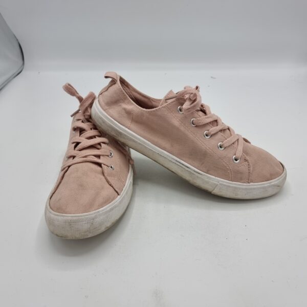Tenisi  dama H&M 38 , material textil , rose - imagine 1