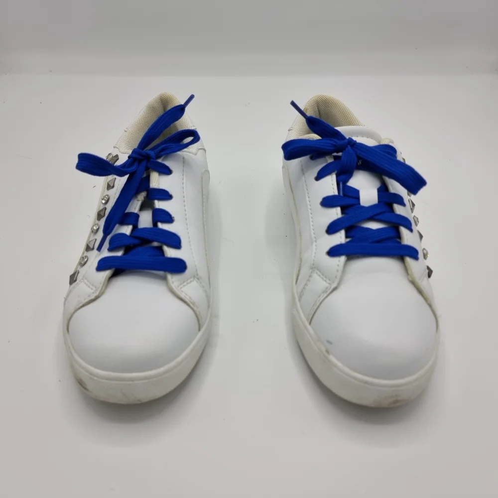 Adidasi dama 38 , imitatie de piele , alb - imagine 2