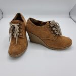 Pantofi dama Graceland 41 , material textil , maro