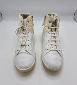 Adidasi barbati Strellson 43 , material textil , piele , alb - imagine 2