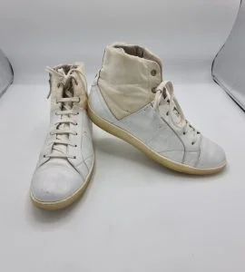 Adidasi barbati Strellson 43 , material textil , piele , alb