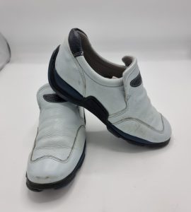 Pantofidama  Fun&Co 37 , piele , albastru