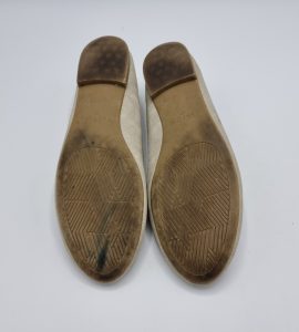 Balerini dama Parfois 37 , imitatie de piele ,gri - imagine 4