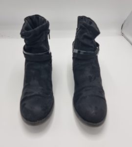 Botine dama Graceland 39 , material textil ,negru - imagine 2