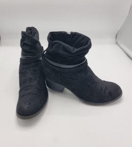 Botine dama Graceland 39 , material textil ,negru