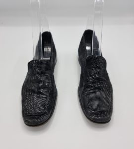 Pantofi dama Riviera 37 , material textil , negru - imagine 2