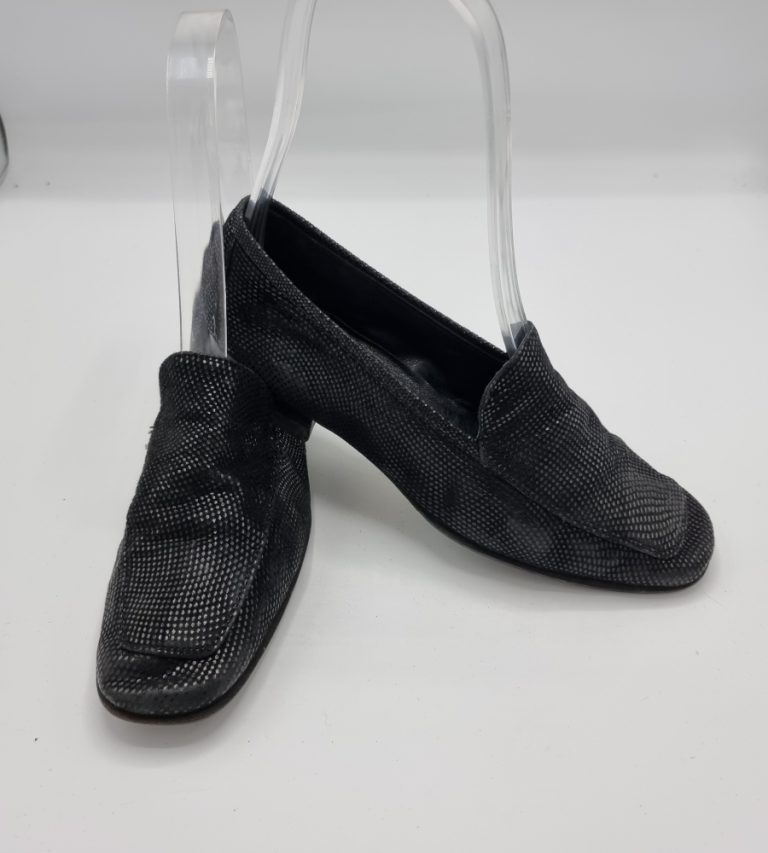 Pantofi dama Riviera 37 , material textil , negru - imagine 1