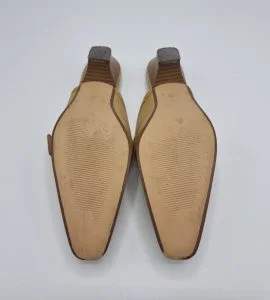 Saboti dama TCM 37 , piele , maro - imagine 4