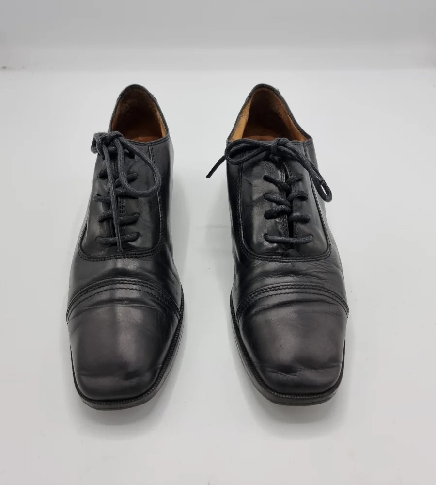 Pantofi dama  38, piele , negru - imagine 2