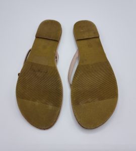 Slapi  dama Atmosphere 39 , imitatie de piele , crem - imagine 4