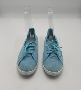 Espadrile dama 39 , material textil , albastru - imagine 2