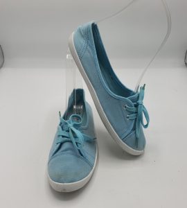 Espadrile dama 39 , material textil , albastru