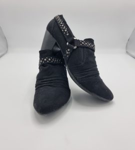 Botine dama  Graceland 40 , material textil , negru