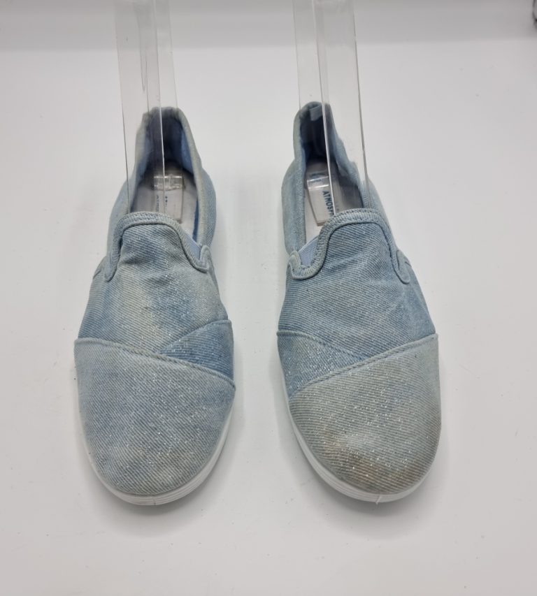 Espadrile  dama Atmosphere 39 material textil, albastru - imagine 2