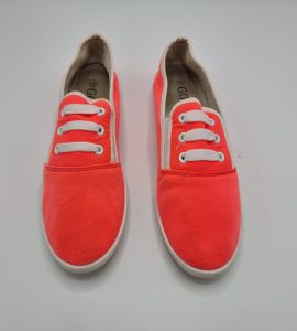 Espadrile dama  Gofc 41 material textil , portocaliu - imagine 2