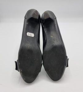 Pantofi dama  Lilly 38 imitatie de piele , negru - imagine 4