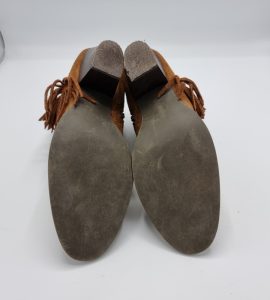 Botine dama  Dorothy Perkins 40 , material textil , maro - imagine 4