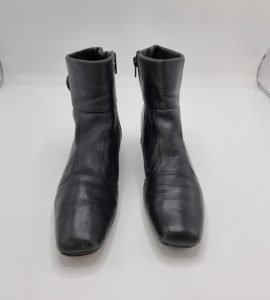 Botine dama Clarks 39 , piele , negru - imagine 2
