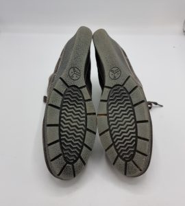 Botine dama Jana 40,5 , piele intoarsa , gri - imagine 4