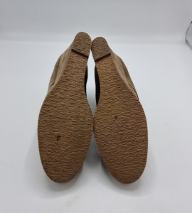 Botine dama 39 piele intoarsa , maro - imagine 4