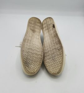 Adidasi dama H&M 38 imitatie de piele , alb - imagine 3