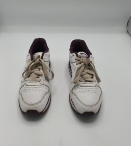 Adidasi dama Slazenger 38 , piele , alb mov - imagine 2