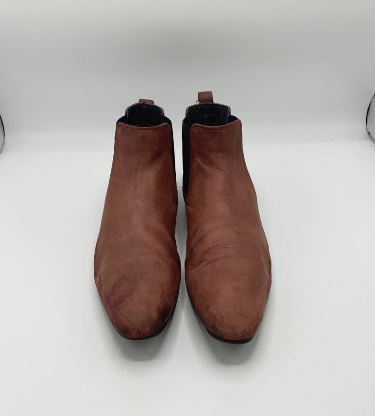 Ghete barbati Silver Street 44 , imitatie de piele , maro - imagine 2