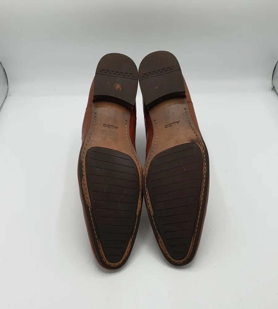 Ghete barbati  Aldo 44 , piele , maro - imagine 4