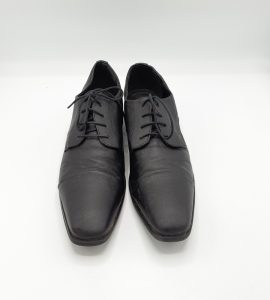 Pantofi barbati Memphis 44 imitatie de piele , negru - imagine 2