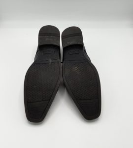 Pantofi barbati Memphis 44 imitatie de piele , negru - imagine 4