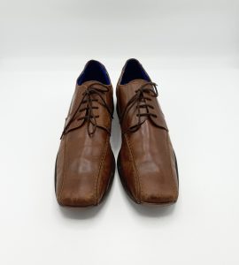 Pantofi barbati M&S 42,5 , piele , maro - imagine 2