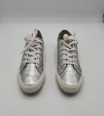 Tenisi dama Esmara 40 imitatie de piele , argintiu - imagine 2