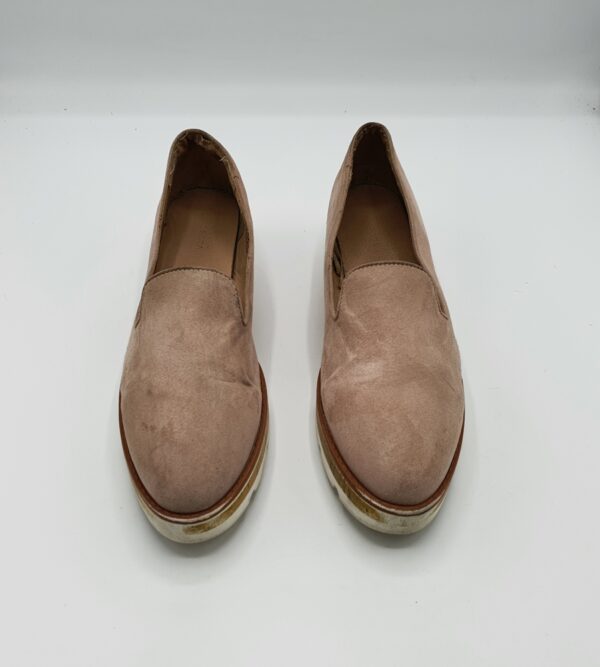 Pantofi dama  Papaya 40 , material textil ,maro - imagine 2