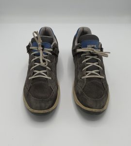 Adidasi  dama Meindl 38 piele intoarsa , gri - imagine 2