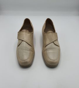 Pantofi dama Waldlaufer 38 , piele , crem - imagine 2