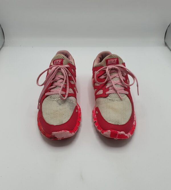 Adidasi dama Nike 40.5 material textil , roz alb - imagine 2